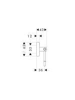 Hansgrohe Logis WC papír tartó 40526000
