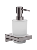 Hansgrohe AddStoris Folyékonyszappan- adagoló szálcsiszolt fekete króm 41745340
