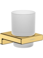 Hansgrohe AddStoris Fogkefe tartó pohár polírozott arany hatású 41749990