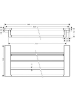 Hansgrohe AddStoris Törölközőtartó, matt fehér 41751700