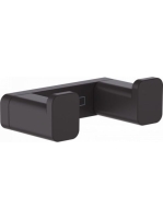 Hansgrohe AddStoris Törölköző horog két kampóval matt fekete 41755670