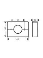 Hansgrohe AddStoris Egészségügyi zacskó adagoló króm 41773000