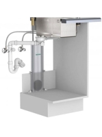 Hansgrohe C71-F450-06 mosogatótálca és csaptelep kombináció 450 43201000