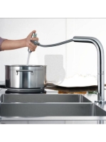 Hansgrohe C71-F660-08 mosogatótálca és csaptelep kombináció 660 43202000