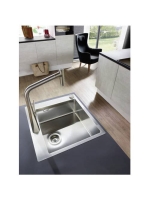 Hansgrohe S71 beépíthető mosogató 450 lefolyókészlet nélkül rozsdamentes acél hatású 43301800