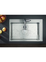 Hansgrohe S71 Beépíthető mosogató 660 lefolyókészlet nélkül rozsdamentes acél hatású 43302800