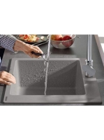 Hansgrohe S51 S510-F450 beépített mosogató betonszürke 43312380