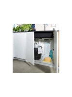 Hansgrohe S51 S510-F660 Beépített SilicaTec mosogató grafit fekete 43313170