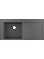 Hansgrohe S51 S5110-F450 Beépített mosogató jobb oldali csepegtetővel kőszürke 43330290