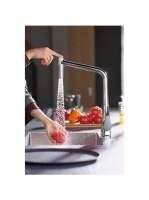 Hansgrohe S71 munkalap alá rögzíthető mosogató 400 csapfurat és lefolyókészlet nélkül rozsdamentes acél hatású 43425800