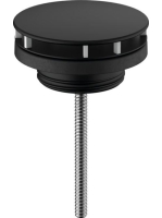 Hansgrohe nem záródó leeresztőszelep mosdókhoz, matt fekete 50001670