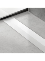 Hansgrohe RainDrain Flex vágható zuhanylefolyó 100 cm, matt fehér 56046700