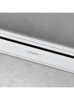 Hansgrohe RainDrain Flex oldalfal mellé zuhanylefolyó 80 cm, vágható, matt fehér 56051700