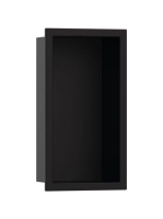 Hansgrohe XtraStoris Original Falfülke integrált kerettel, 30 x 15 x 10 cm matt fekete 56057670