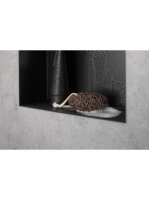 Hansgrohe XtraStoris Minimalistic Falfülke nyitott kerettel, 30 x 30 x 10 cm matt fekete 56073670