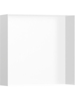 Hansgrohe XtraStoris Minimalistic Falfülke nyitott kerettel, 30 x 30 x 10 cm matt fehér 56073700