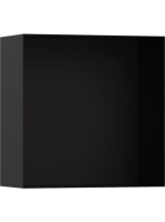 Hansgrohe XtraStoris Minimalistic Falfülke nyitott kerettel, 30 x 30 x 14 cm matt fekete 56079670
