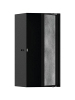 Hansgrohe XtraStoris Rock Falfülke cserélhető ajtóval, 30 x 15 x 14 cm matt fekete 56088670