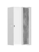 Hansgrohe XtraStoris Rock Falfülke cserélhető ajtóval, 30 x 15 x 14 cm matt fehér 56088700