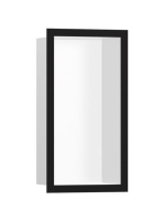 Hansgrohe XtraStoris Individual Falfülke matt fehér színben, design kerettel 30 x 15 x 10 cm matt fekete 56096670