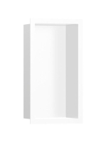 Hansgrohe XtraStoris Individual Falfülke matt fehér színben, design kerettel 30 x 15 x 10 cm matt fehér 56096700