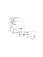 Hansgrohe Exafill kádtöltővel komplett készlet, normál kádakhoz 58123000