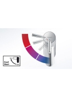 Hansgrohe Novus hidegindítású mosdócsaptelep 70, push-open lefolyóval, króm 71022000