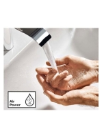 Hansgrohe Logis 100 mosdó csaptelep automata lefolyógarnitúrával, króm 71171000