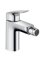 Hansgrohe Logis egykaros bidécsaptelep 70, automata lefolyógarnitúrával, króm 71204000