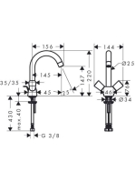 Hansgrohe Logis mosdócsaptelep 71222000