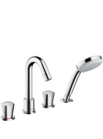 Hansgrohe Logis 4-lyukú kádcsaptelep, króm 71314000