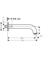 Hansgrohe Vernis Blend Kádtöltő króm 71420000