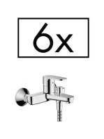 Hansgrohe Vernis Blend egykaros kádcsaptelep falsíkon kívüli szereléshez, projekt csomag (6db kádcsaptelep) króm 71447000