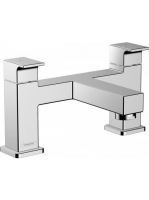 Hansgrohe Vernis Shape 2 lyukú peremre szerelhető kádcsaptelep króm 71452000