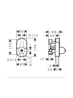 Hansgrohe Vernis Shape Egykaros falsík alatti kádcsaptelep készlet, matt fekete 71472670