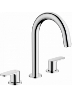Hansgrohe Vernis Blend 3 lyukú mosdócsaptelep automata lefolyógarnitúrával króm 71553000