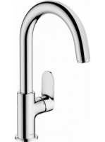 Hansgrohe Vernis Blend Egykaros mosdócsaptelep elforgatható kifolyóval és automata lefolyógarnitúrával króm 71554000