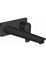 Hansgrohe Talis E matt fekete egykaros mosdócsaptelep falsík alatti szereléshez, 22,5 cm-es kifolyóval 71734670
