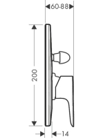 Hansgrohe Talis E kádcsaptelep 71746000