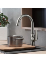 Hansgrohe Focus M42 konyhai csaptelep, rozsdamentes acél hatású 71802800