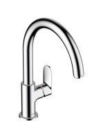Hansgrohe Vernis Blend M35 Egykaros konyhai csaptelep 260, elforgatható kifolyóval króm 71870000