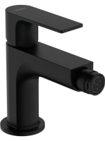 Hansgrohe Rebris E Egykaros bidécsaptelep fém automata lefolyógarnitúrával, matt fekete 72213670