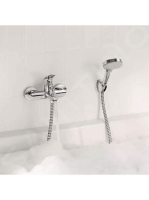 Hansgrohe Rebris S Egykaros falsíkon kívüli kádcsaptelep, króm 72440000