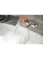 Hansgrohe Rebris E Egykaros falsíkon kívüli kádcsaptelep, króm 72452000