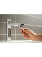 Hansgrohe Rebris E mosdócsaptelep 110, automata lefolyógarnitúrával 72557000