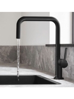 Hansgrohe Talis M54 matt fekete konyhai csaptelep 220, 72806670