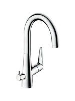 Hansgrohe Talis M51 króm konyhai csaptelep 220, elzárószeleppel 72811000