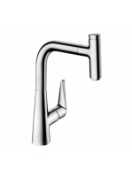 Hansgrohe Talis Select M51 króm konyhai csaptelep 220, kihúzható kifolyóval 72822000