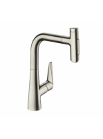 Hansgrohe Talis Select M51 rozsdamentes acél hatású konyhai csaptelep 200 72824800