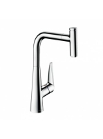 Hansgrohe Talis Select M51 víztakarékos konyhai csaptelep 300 kihúzható zuhanyfejjel, króm 72826000